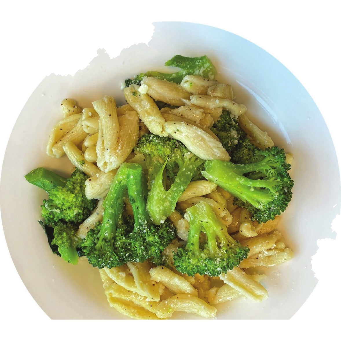 Cavatelli with Broccoli catering tray from Ribello Market, Cranford NJ
