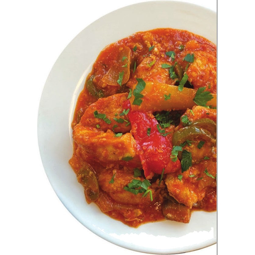 Chicken Arrabiata catering tray from Ribello Market, Cranford NJ