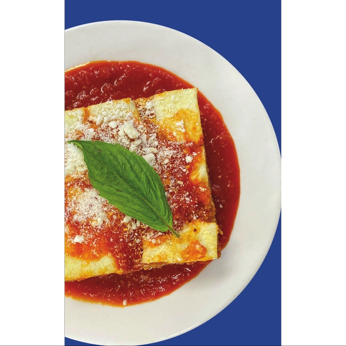 Eggplant Parmigiana catering tray from Ribello Market, Cranford NJ