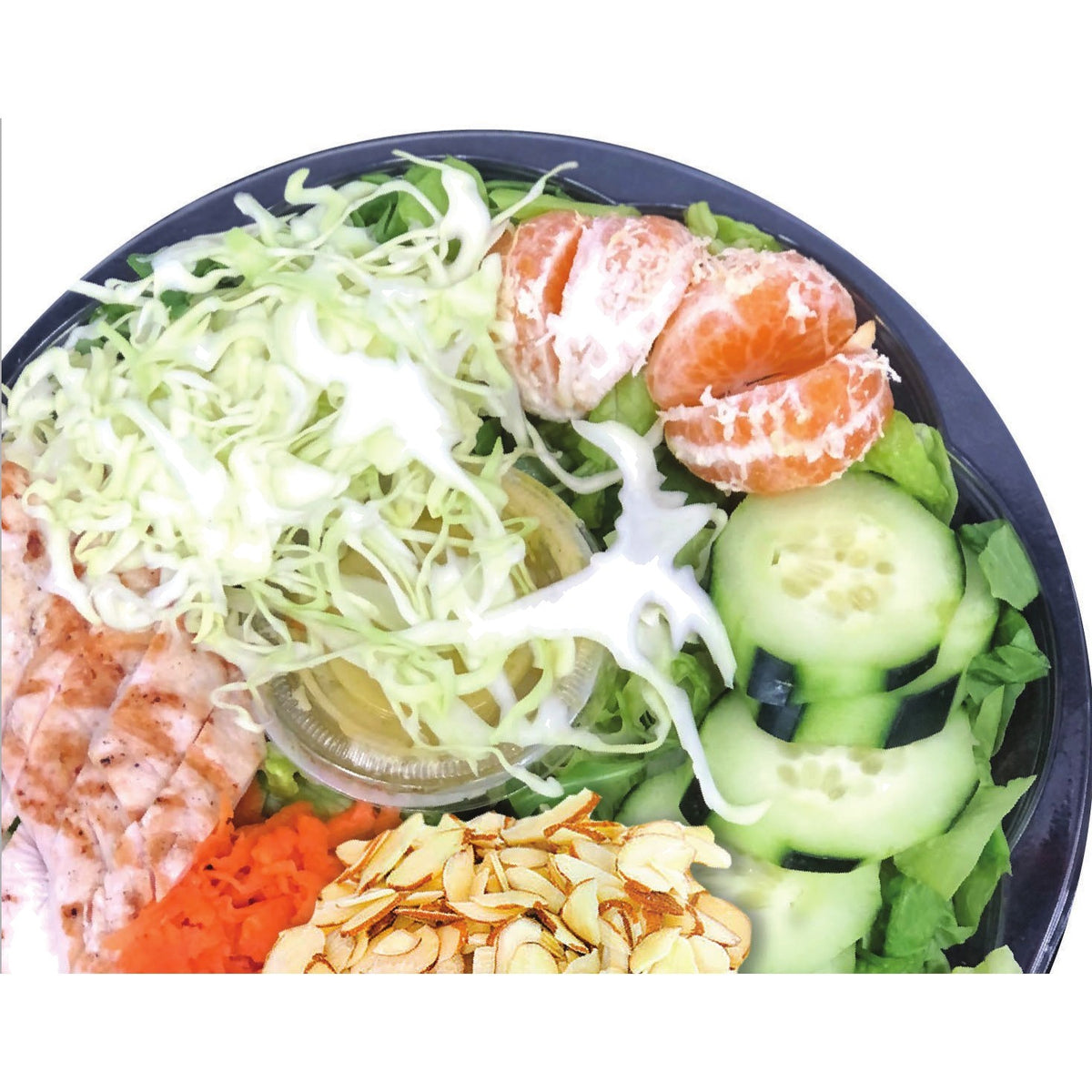 Mandarin Chicken Salad catering tray from Ribello Market, Cranford NJ