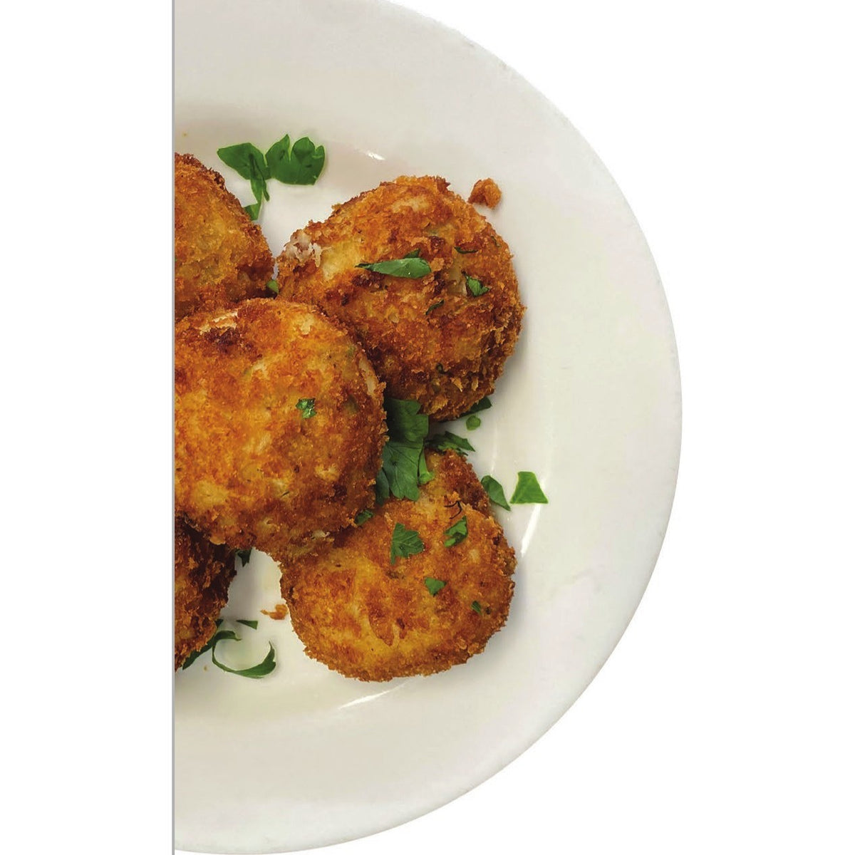 Maryland Mini Crab Cakes catering tray from Ribello Market, Cranford NJ