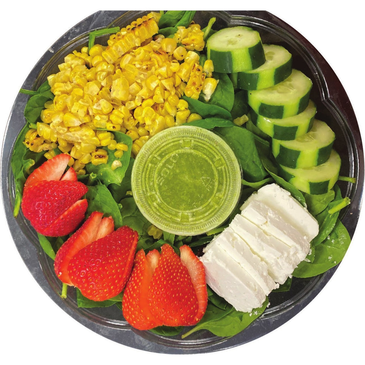 Primavera Salad catering tray from Ribello Market, Cranford NJ