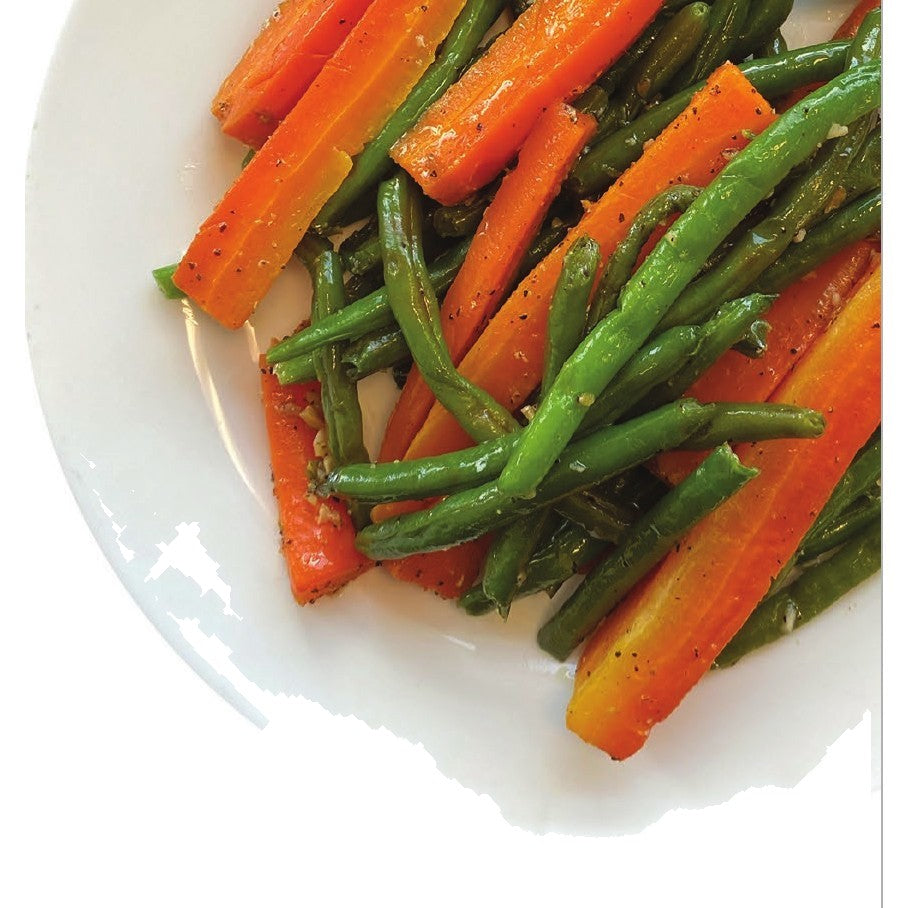 String Beans & Carrots catering tray from Ribello Market, Cranford NJ